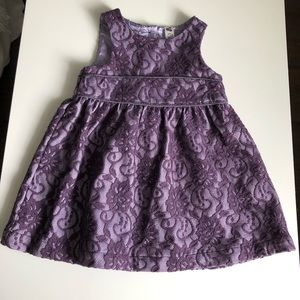 18M Girls: Purple Dress